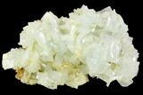 Bladed Blue Barite Crystal Cluster - Morocco #122237-1